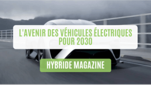 L’avenir des voitures électriques : Projections pour 2030